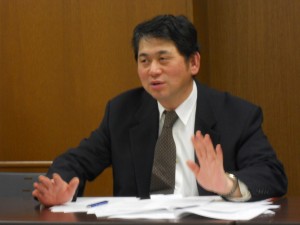 無実を訴える再審請求人吉田信一さん